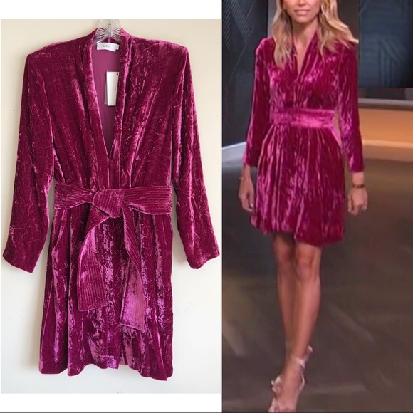 alc velvet dress